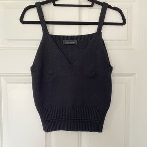 Marc Jacobs black knit cami